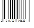 Barcode Image for UPC code 0041303058251