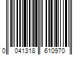 Barcode Image for UPC code 0041318610970