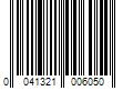 Barcode Image for UPC code 0041321006050