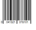 Barcode Image for UPC code 0041321078101