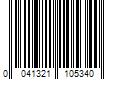 Barcode Image for UPC code 0041321105340