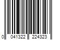 Barcode Image for UPC code 0041322224323