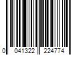 Barcode Image for UPC code 0041322224774