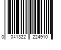 Barcode Image for UPC code 0041322224910