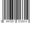 Barcode Image for UPC code 0041331013314