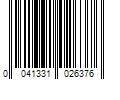 Barcode Image for UPC code 0041331026376