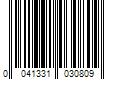 Barcode Image for UPC code 0041331030809