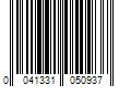 Barcode Image for UPC code 0041331050937