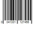 Barcode Image for UPC code 0041331127455