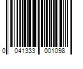 Barcode Image for UPC code 0041333001098