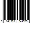 Barcode Image for UPC code 0041333044705