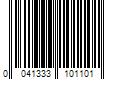 Barcode Image for UPC code 0041333101101