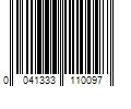 Barcode Image for UPC code 0041333110097