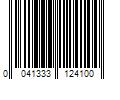 Barcode Image for UPC code 0041333124100