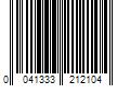 Barcode Image for UPC code 0041333212104