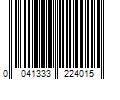 Barcode Image for UPC code 0041333224015