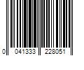 Barcode Image for UPC code 0041333228051