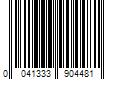 Barcode Image for UPC code 0041333904481