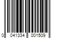 Barcode Image for UPC code 0041334001509