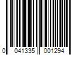 Barcode Image for UPC code 0041335001294