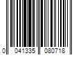 Barcode Image for UPC code 0041335080718