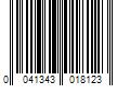 Barcode Image for UPC code 0041343018123