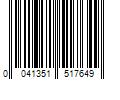 Barcode Image for UPC code 0041351517649