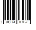 Barcode Image for UPC code 0041364080345