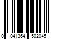 Barcode Image for UPC code 0041364502045