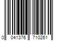 Barcode Image for UPC code 0041376710261