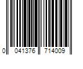 Barcode Image for UPC code 0041376714009