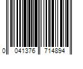 Barcode Image for UPC code 0041376714894