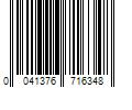 Barcode Image for UPC code 0041376716348