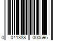 Barcode Image for UPC code 0041388000596