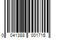 Barcode Image for UPC code 0041388001715