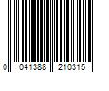 Barcode Image for UPC code 0041388210315