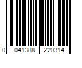 Barcode Image for UPC code 0041388220314