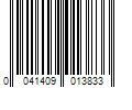 Barcode Image for UPC code 0041409013833