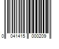 Barcode Image for UPC code 0041415000209