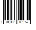 Barcode Image for UPC code 0041415001657