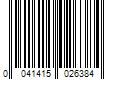 Barcode Image for UPC code 0041415026384