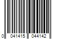 Barcode Image for UPC code 0041415044142