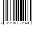 Barcode Image for UPC code 0041415044425