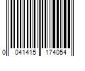 Barcode Image for UPC code 0041415174054