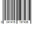 Barcode Image for UPC code 0041415197435