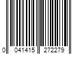 Barcode Image for UPC code 0041415272279