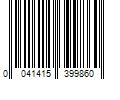 Barcode Image for UPC code 0041415399860