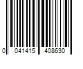 Barcode Image for UPC code 0041415408630