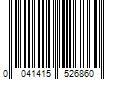 Barcode Image for UPC code 0041415526860