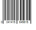 Barcode Image for UPC code 0041415645615